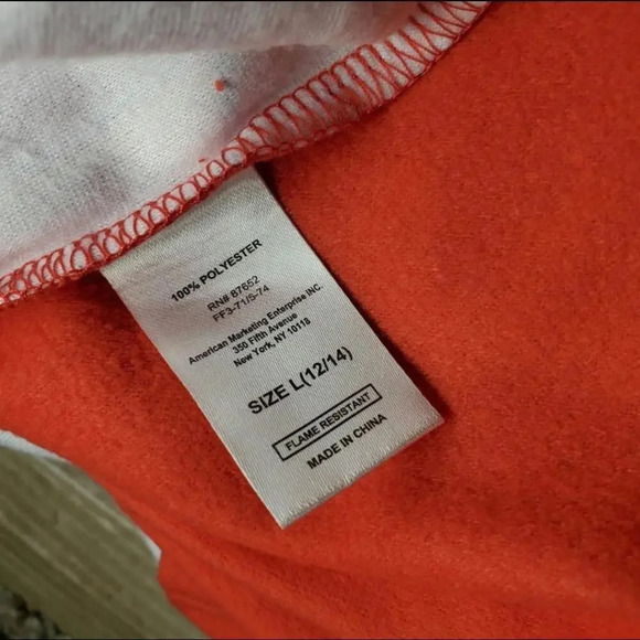 NWT Marvel Spider-Man 2 Piece Pajama Set Boys Size L (12-14) Red White Blue - Picture 3 of 9